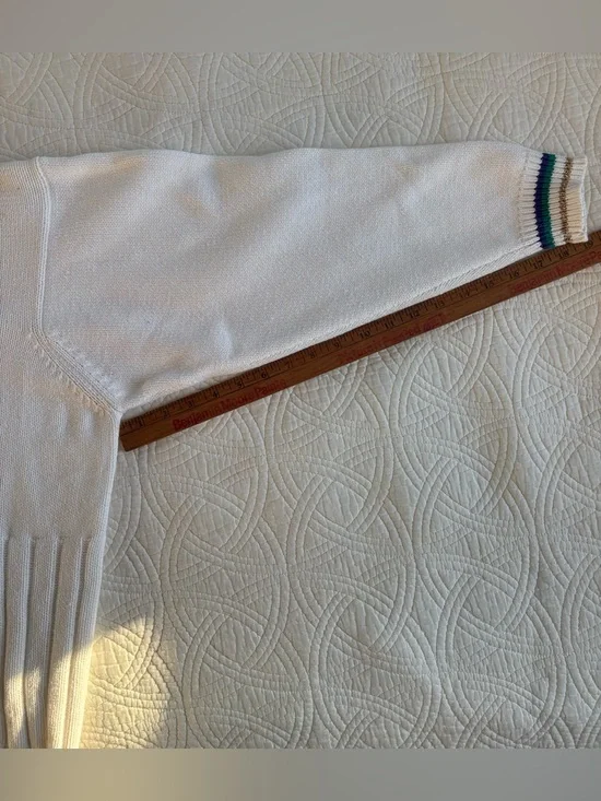 Vintage Golf Sweater with Argyle Large* - Picture 7 of 8